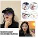 Blue Light Blocking Glasses | Oversized Square Transparent Frames for Men & Women | Anti Blue Light Eyewear for Gaming Reading & Computer Vision Care - Buy Online on GoSupps.com