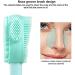 Silicone Facial Cleansing Brush - All-in-One Makeup Cleanser & Exfoliator for Cleansing, Mask Application, and Makeup Removal (Aqua) - Buy Online on GoSupps.com