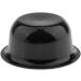 Premium Black Shaving Soap Bowl - Plastic Cup for Effortless Shaving | International Shipping Available - Buy Online on GoSupps.com