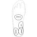 Adhesive Gel Ramp for Overpronation & Supination - Arch Support & Metatarsal Relief - Stackable & Washable Shoe Insert for Plantar Fasciitis & Neuroma - Buy Online on GoSupps.com