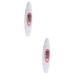 CANIGHT 2pcs 3 1 Facial Moisture Meter Skin Facial Moisture Skin Test Pen Skin Moisture Tester Sensor White