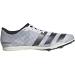 adidas Men's Distancestar Track Shoe 9.5 White/Night Metallic/Black