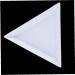 TOSSPER 10 Pcs Plastic Triangle Trays for Rhinestones Beads & Crystal Nail Art Sorting International Shipping Available - Buy Online on GoSupps.com