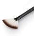 LyDia Small Black-White Fan Cheek Blusher/Blending/Face n Body Contour/Highlighter/Bronzer/Dust Makeup Brush - Buy Online on GoSupps.com