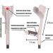 Aluminum Forearm Crutches Silver/Black Folding Crutches Adult with Non Slip Tips Crutches for Walking Ergonomic Adjustable Walking Aids Prosperous - Buy Online on GoSupps.com