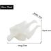 GLazzy Funny Pooping Toothpaste Cap Squeezer Dispenser - Unique Bathroom Accessory | 1pcs White - Buy Online on GoSupps.com