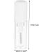 HAPINARY 2pcs Eyelash Raincoat Tubular Mascara Clear Rain Coat Clear Raincoat Gels Plastic Transparent - Buy Online on GoSupps.com