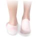 FOMIYES Height Increasing Insole Sock Pads - Silicone Heel Protectors for Men & Women | Non-Slip Silicone Heel Sleeves | White Half Shoe Inserts - Buy Online on GoSupps.com