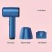 JYYBN Cordless Portable Hair Dryer Handheld Small Wireless Hair Dryer Rechargeable Mini Blow Dryer with 5000Mah Battery and Fast Charging Base Low Power 300W for Outdoor/Travel/Drawing Blue - Buy Online on GoSupps.com