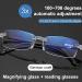 Jesshiny Autozoom Reading Glasses - Clear Focus & Automatic Adjustment for Presbyopia | Car Zoom Glasses for Men & Women (2 Pieces) - Buy Online on GoSupps.com