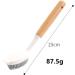Facesunny Dish Brush Dish Scrubber Pan Brush with Bamboo Handle Dishwashing and Cleaning Double Pan Brush and Cup Brush - Buy Online on GoSupps.com