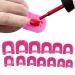 BaoST 26 Pcs Nail Polish Edge Anti-Flooding Template Clips - Reusable Spill Proof Manicure Protector Cover - Buy Online on GoSupps.com