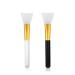 2 pieces of face mask brushes of hairless silicone cosmetic scratches Face mask applicer brush for applying face masks eye masks serum diy makeup instrument