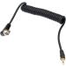 Foto&Tech 2.5mm Male Flash PC Sync Coiled Cable w/ Screw Lock - 12-34 Inch Stretch | Trigger Studio Light Cable - Buy Online on GoSupps.com