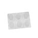 FRCOLOR Clear Shoe Pad 6pcs Silicone Gel Shoe Pad Shoe Inserts Pads Silicone Heel Pads Silicone Shoe Pads Grinding Feet Comfortable Shoe Pad