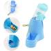 3 in 1 Hamster Hanging Water Bottle Dispenser Feeder Hanging Pet Guinea Pig Squirrel Rabbit Drinking Head Pipe Fountain Blue - Buy Online on GoSupps.com