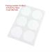AKOAK 108 Pieces Disposable Eyelash Extension Glue Holders - Adhesive Glue Pallet Sticker Pads for Professionals - Buy Online on GoSupps.com