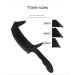 zabeto 1Set Positioning Comb Barber Hair Cutting Comb Salon Hairdressing Clipper Curved Comb for Men Hair Styling Tool White - Buy Online on GoSupps.com