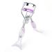 Eyelash Curler Long Lasting Eyes Fits All Eye Shapes Portable Curling Comb Eyelash Assistant Beginners Eyelash Curler (Color : C06)