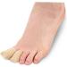OHPHCALL 2pcs Silicone Big Toe Protectors - Toe Scuffs & Guards Set | Toe Cushion Tube for Pain Relief | Elasto Gel Breathable Sleeves - 2.6x4cm - Buy Online on GoSupps.com