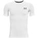 Under Armour Boys' HeatGear Short-Sleeve T-Shirt White (100)/Black Medium