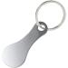 2 Sets Stainless Steel Portable Metal Shopping Trolley Tokens Aluminum Alloy Key Ring Metal Coin Holder Couple Key Chain DIY Shopping Cart Token Wine Bottle Opener Bag Pendant