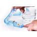USA Designed Pill Cutter for Small or Large Pills - Crystal Acrylic Pill Box - Blue - Buy Online on GoSupps.com