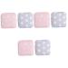 HOMSFOU 6 STK travel cosmetics pocket Small wallet for women diaper bag Small wallet for girls storage bags for women's bands outside storage bag pads Miss Fr ulein as shown