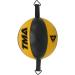 Genuine Cow Hide Leather Double End Speed Ball Boxing Floor to Ceiling Punch Bag - Yellow - Buy Online on GoSupps.com