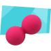 Beaupretty White Cylinder Peanut Yoga Roll Full Body Myofascial Release Massage Ball for Ultimate Fitness Relief - Buy Online on GoSupps.com