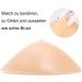 Festvina Triangle Silicone Mastectomy Prosthesis - A Cup Breast Enhancer & Concave BH Pad (500g Couple) - Buy Online on GoSupps.com
