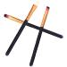 Wlyx Portable Mini Make-Up Brush Kit | Multi-Function Face Brushes for Blending & Blush | Professional Cosmetics with Black Handle - Buy Online on GoSupps.com