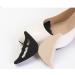 6 Pairs Adjustable Toe Filler Inserts - Reusable Shoe Plug (Black & Beige) for Perfect Fit - Buy Online on GoSupps.com