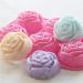 WANDIC Silicone Rose Flower Decorating Mold - 2 Pc Soap Making Supplies for DIY Crafts - Buy Online on GoSupps.com
