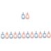 14 pieces silicone toothbrush molar oral care toothbrush children toothbrushes children play children toys children toys children's toys food quality silicone