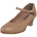 Capezio Little Kid/Big Kid Jr. Footlight 550X Character Shoe 1 Little Kid Caramel