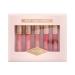 Allbesta 5 Colors Lipstick Set Velvet Matte Red Brown Pigment Liquid Lipgloss Waterproof Long Lasting Lipcolor Makeup Cosmetics