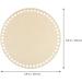 ULTNICE 4pcs Wooden Basket Bottoms for DIY Basket Weaving - 15X15cm Circle Shape Wood Bases - Buy Online on GoSupps.com