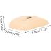 FRCOLOR Makeup Practice Skin Eyeshadow Eyebrow Fake Pro Tools Silicone Makeup Fake Skin Consumables Major 1 count (Pack of 1) As Shown 1 - Buy Online on GoSupps.com
