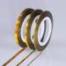 Holographic Gold Nail Striping Tapes - 3 Rolls (1mm, 2mm, 3mm) for Manicure Design and Nail Art Decoration - Buy Online on GoSupps.com