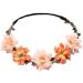 6 Daisy Blumen Herring Band Hairband - Adjustable Elastic Wedding Crown for Women & Girls | Perfect for Parties & Beach Events - Buy Online on GoSupps.com