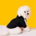 Ducomi Dog Sweater with Hood - Warm & Soft for All Sizes & Breeds - Single-Colored Black Sweater for Pets & Puppies (Size M) - Buy Online on GoSupps.com