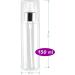 Clear 150ml Refillable Spray Bottle with Atomizer - Empty | Perfect for Travel & Essentials - Buy Online on GoSupps.com