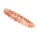 Emilys Gems Power - Chakra Bracelets | Stretchable | 8mm Natural Stone - For your well-being Aventurine Peach