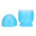 Hair Dye Bowl Professional Hair Dye Bowl with Measuring Scale Hair Dye Shaker Cup Hair Styling Tool for Hair Salon (Blue)