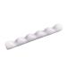 Manicure Pen Holder Solid Shatterproof Mini Nail Art Brush Holder Stand for Girls White