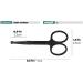 Safety Scissors Premium Manicure Rounded Tip Scissors Multi-purpose Men's Series Hair Removal Tools Stainless Steel High Precision Blade Beauty Grooming for Eyebrow Eyelash Dry Skin Nose Hair 3.5 inch - Buy Online on GoSupps.com