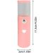Mist Sprayer - Portable Nanoes Facial Mister Nanoes Mister for Eyelash Extensions Handy Mister USB Rechargeable for Face Hydrating Daily Makeup L20-pink - Buy Online on GoSupps.com