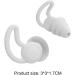 Sleep earplugs Silicone Ear Plugs Ear Plugs 2PCS/Set 3 Layer Soft Silicone Sleeping Ear Plugs Noise Reduction Earplugs Sound Insulation Plugs for Sleep Study (Color (Color : Bianco) - Buy Online on GoSupps.com