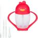 Lollaland Weighted Straw Sippy Cup for Baby - Made in USA | Shark Tank Product | Lollacup (Red) with Straw Replacement Pack - Buy Online on GoSupps.com